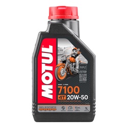 Kit Óleo Motul 7100 4t 20w50 4 Litros 100% Sintetico em Oferta na Shopee