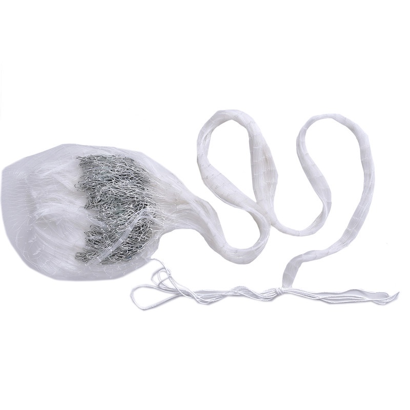 Tarrafa C/ Corrente Pesca Malha 4 x 4 cm (40mm) Fio0.60 25MT