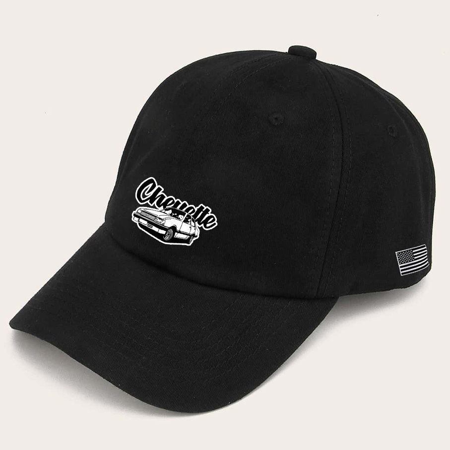 Boné masculino baseball Chevette Carro bone preto original Tribos