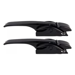 Par de Fechaduras Tranca da Tampa da Caçamba Traseira L200 L GL GLS 1993 A 2007 - L-200 4x4 Savana Quadrada - Kit 2