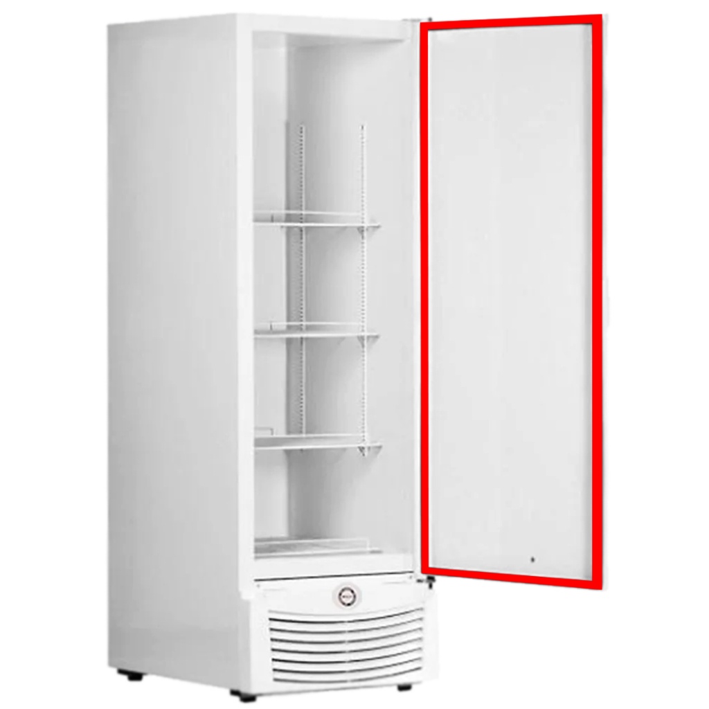 Borracha Gaxeta Gelopar Gptu37 Gptu-37 Expositor Refrigerador Freezer Vertical 62x147