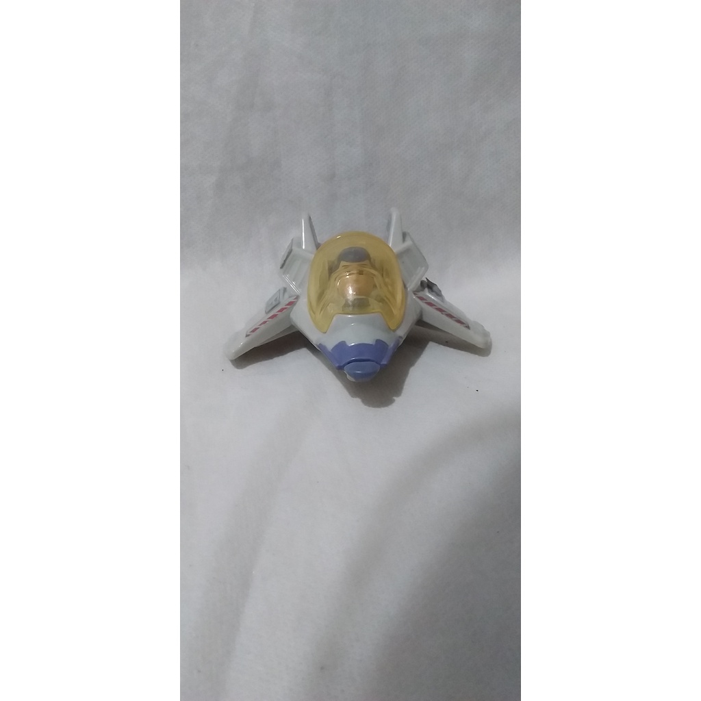 Boneco Miniatura Buzz Lightyear Na Nave Disney McDs 2022 5cm