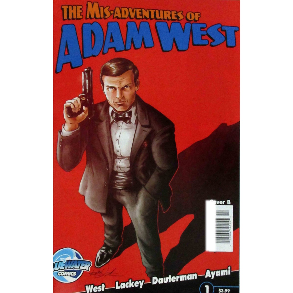 Hq The Mis-Adventures of Adam West 1 - Cover B - Batman - Importada - Blue Water Comics - 2011