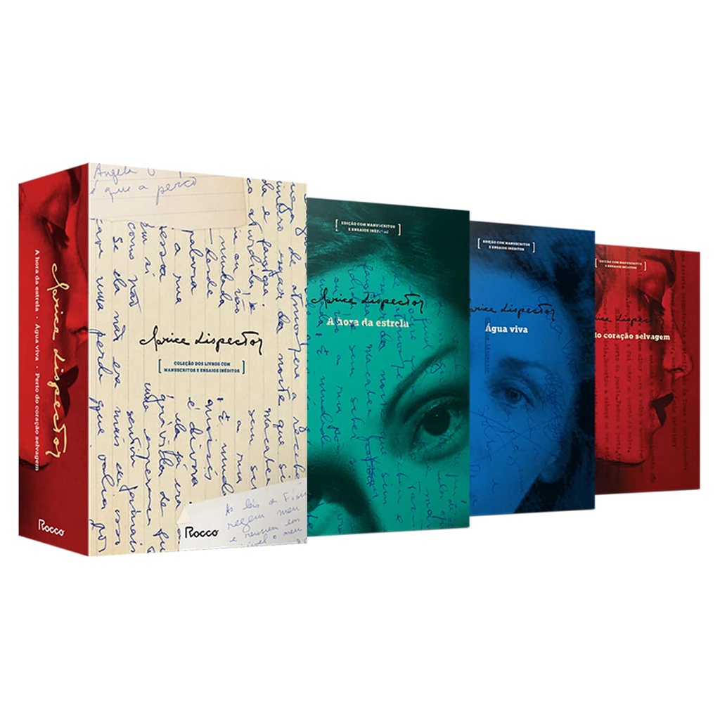 Caixa Clarice Lispector Manuscritos (3 Livros Em Capa Dura)