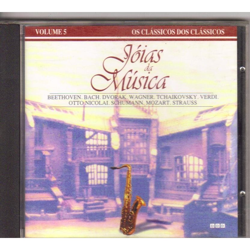 Cd Joias Da Música Vol 5 Beethoven Bach Wagner Revista Caras