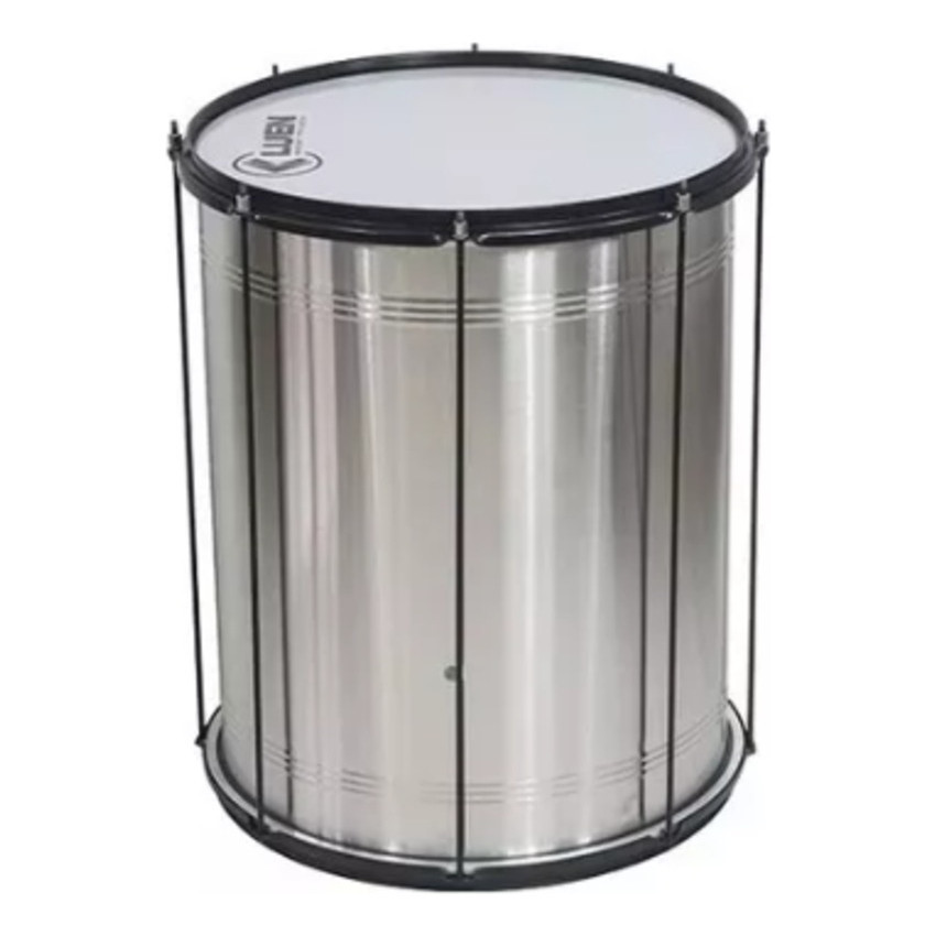 Surdo Luen 45x14 Chapa Escovada Percussão Samba e Fanfarra 33184