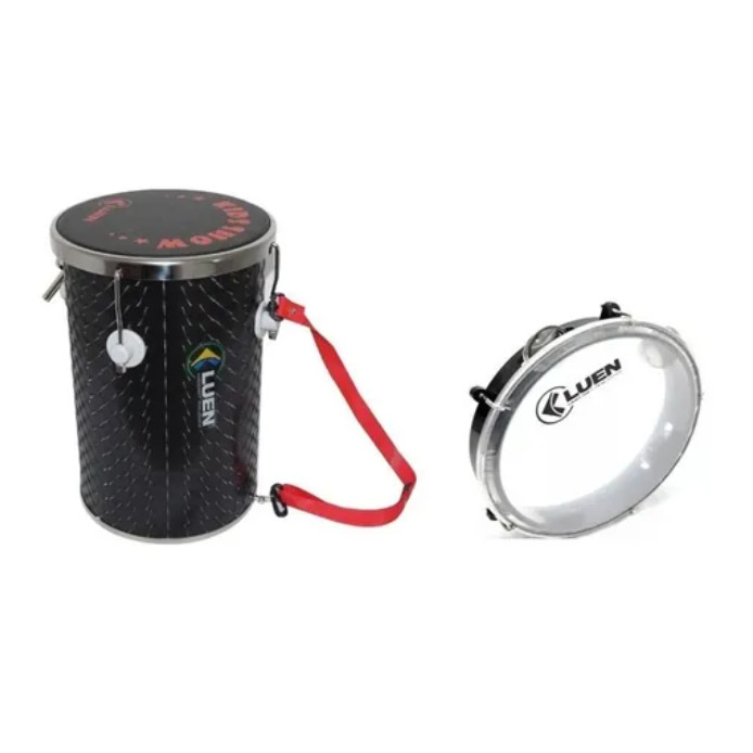 Kit Tantam Luen Infantil Kids + Pandeiro Luen Preto