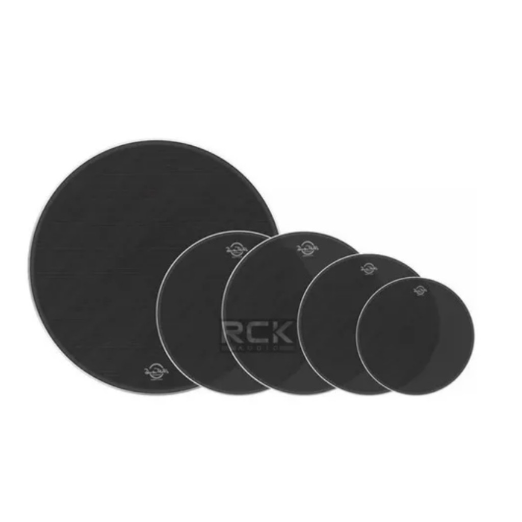 Kit Jogo Pele Muda Luen Silent Dudu Portes 12 13 14 16 22 Pol Bateria Profissional Luen