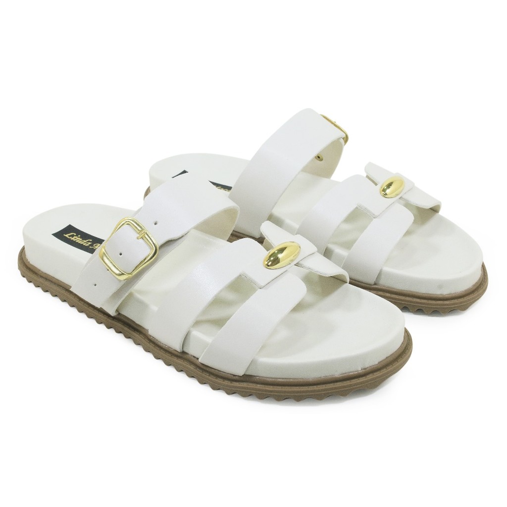 Sandalia Papete Feminina H Pitanga Confortavel em Oferta na Shopee