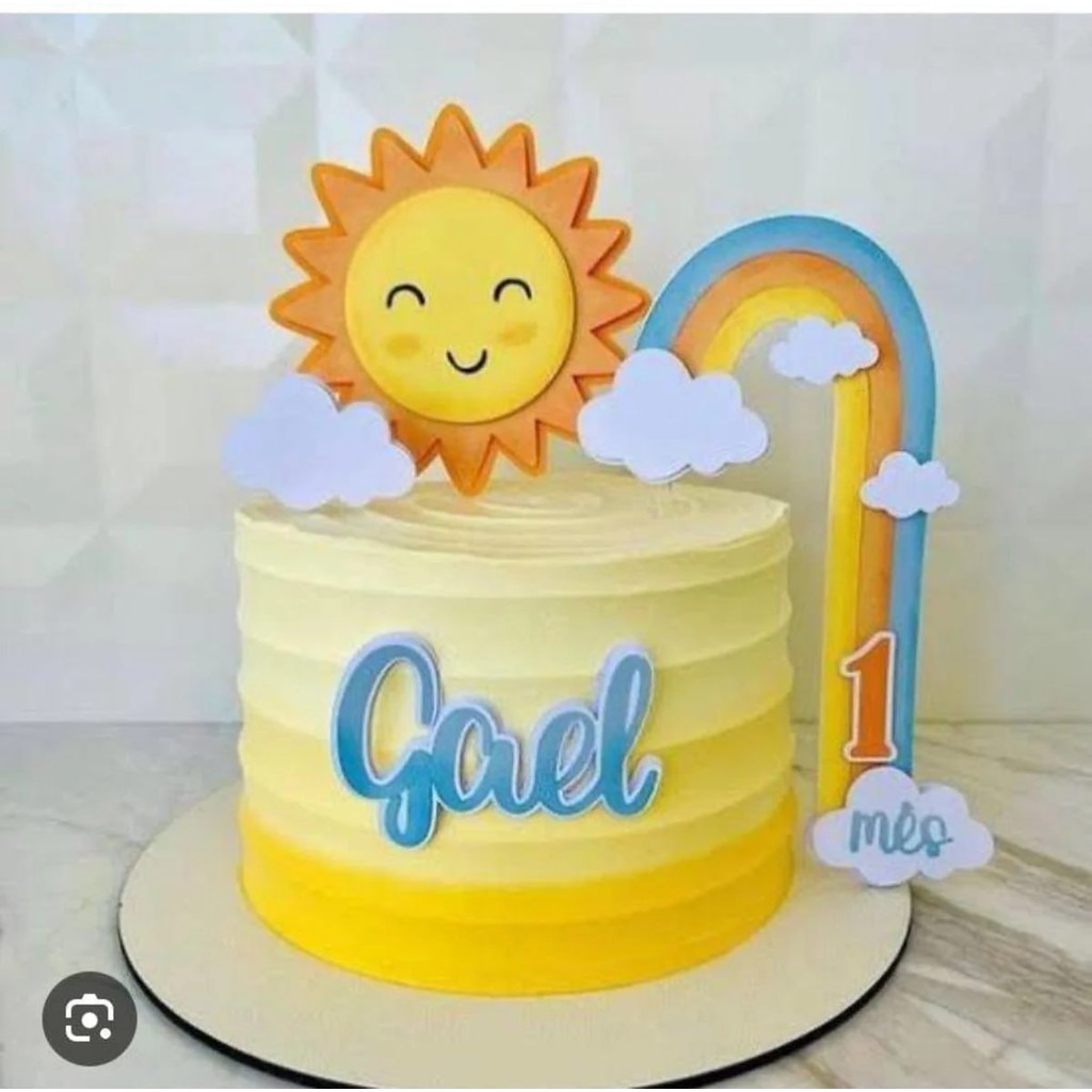 Topper Bolo Arco Iris na Black Friday 2025 | BuscaProdutos
