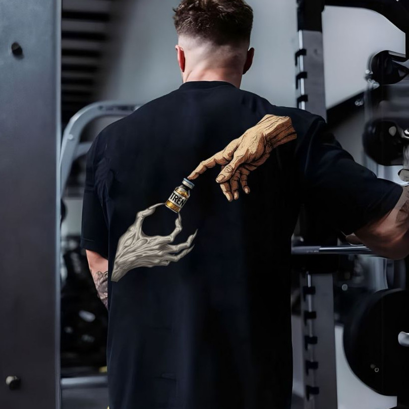 Camiseta Treino Fitness Gym Camisa Maromba Tshirt 100% Algodão Academia Musculação Trembolona Gringa em Oferta na Shopee