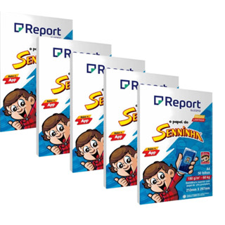 OFFSET PAPEL PREMIUM 200 FOLHAS 180G REPORT -ENVIO IMEDIATO em Oferta na Shopee