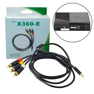 Cabo AV RCA Xbox 360 Super Slim P3 para 3 RCA 1,5 metros Som Vídeo em Oferta na Shopee