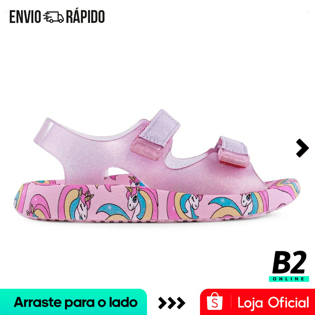 Sandalia Mini Melissa Mix Infantil 100% Original Com Nota Fiscal e Garantia em Oferta na Shopee