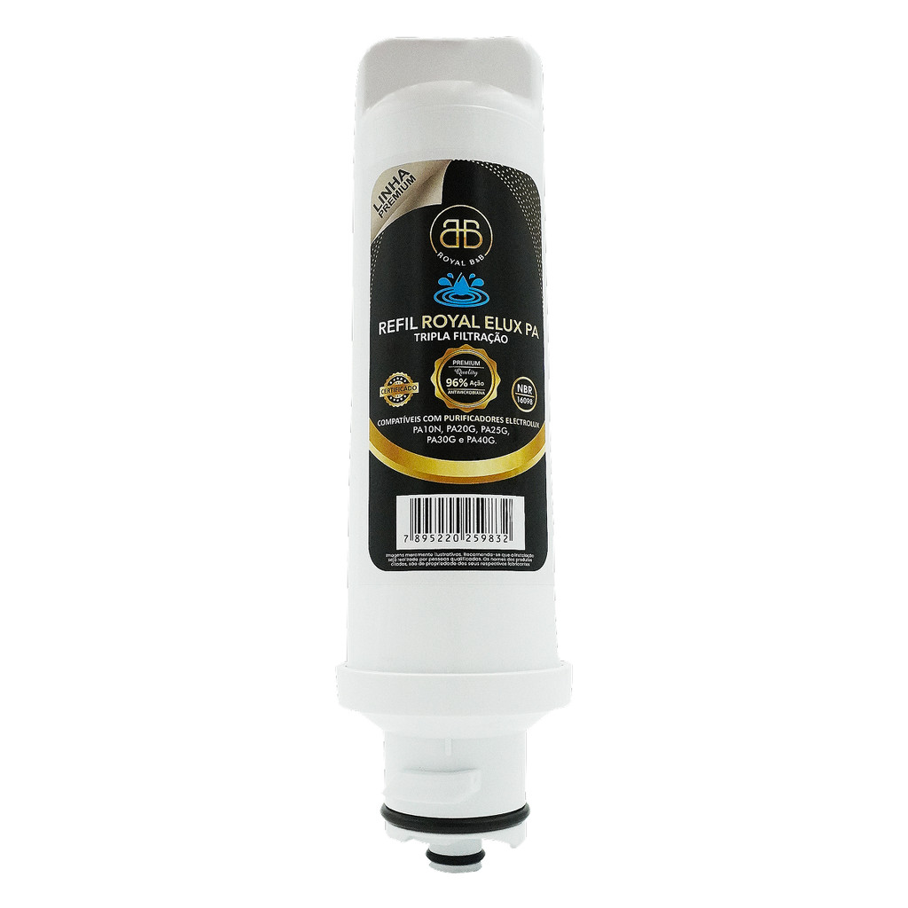 Refil Filtro Compatível Com Electrolux Pa10n Pa20g Pa40g Pa25g Pappca10