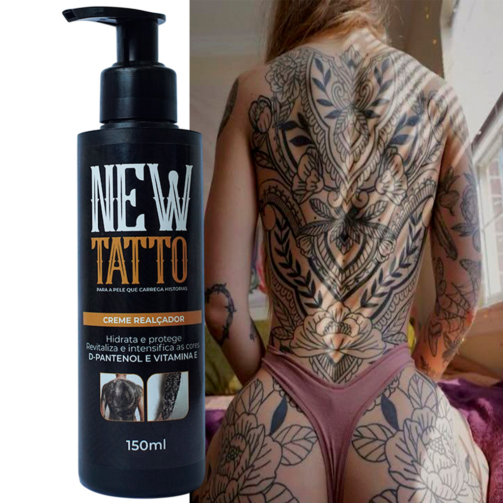 Creme Para Tatuagens | New Tatto Realçador 🧡