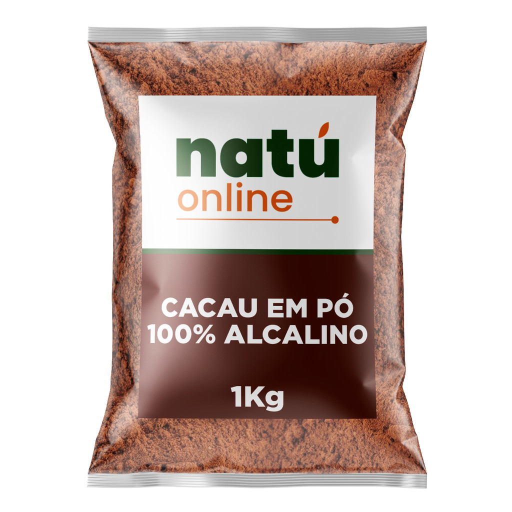 Cacau em Pó 100% Alcalino Gourmet 1 Kg
