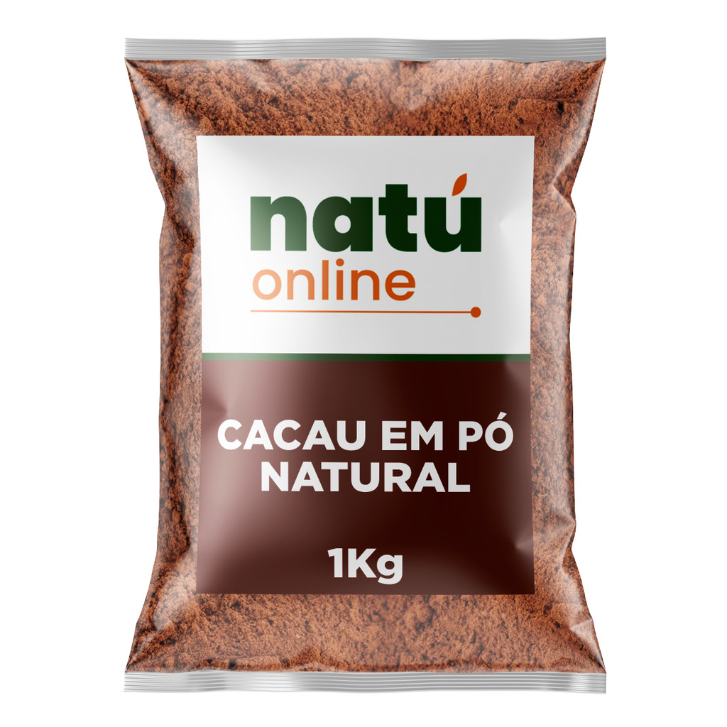 Cacau em Pó Natural Puro 1Kg