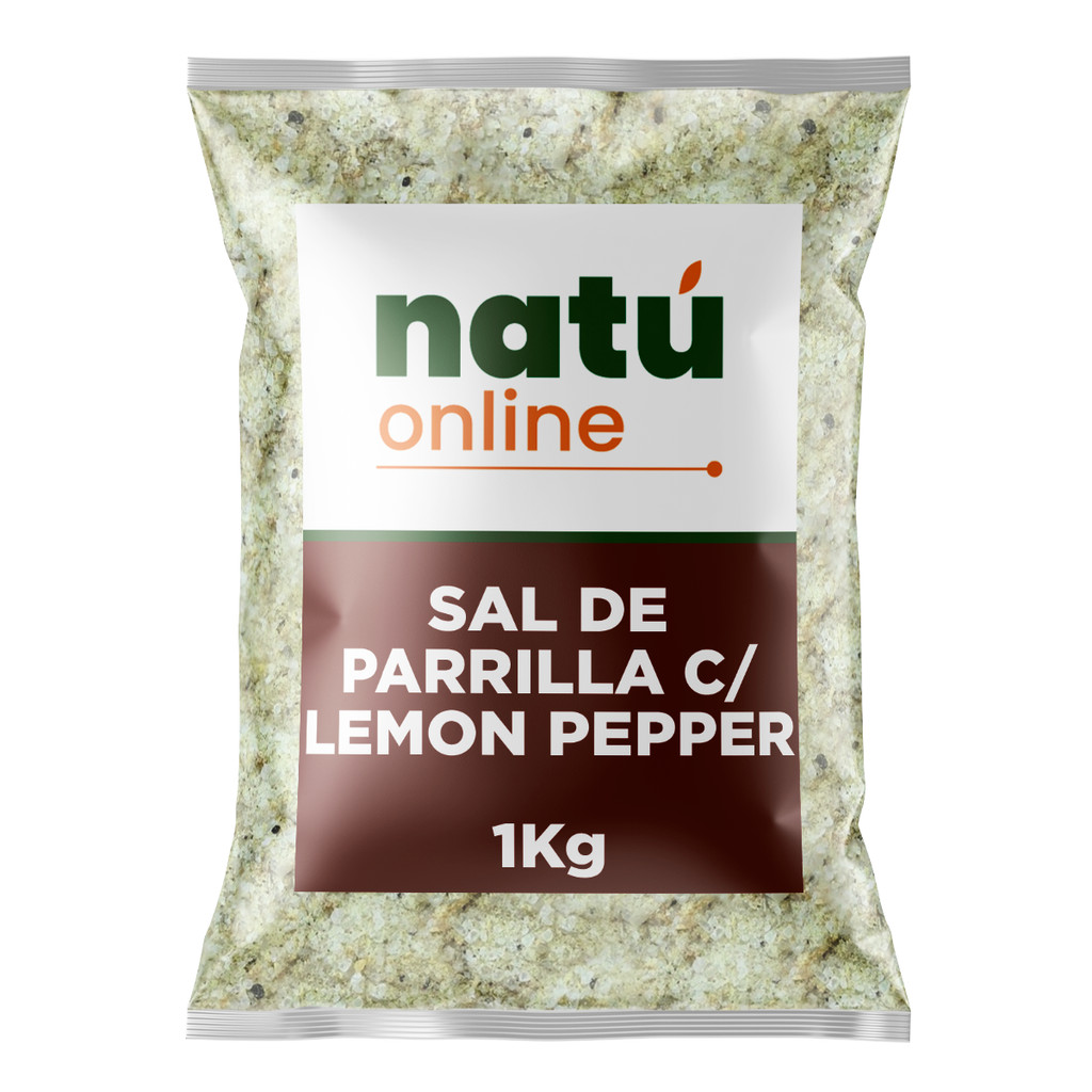 Sal de Parrilla Gourmet Lemon Pepper 1 Kg