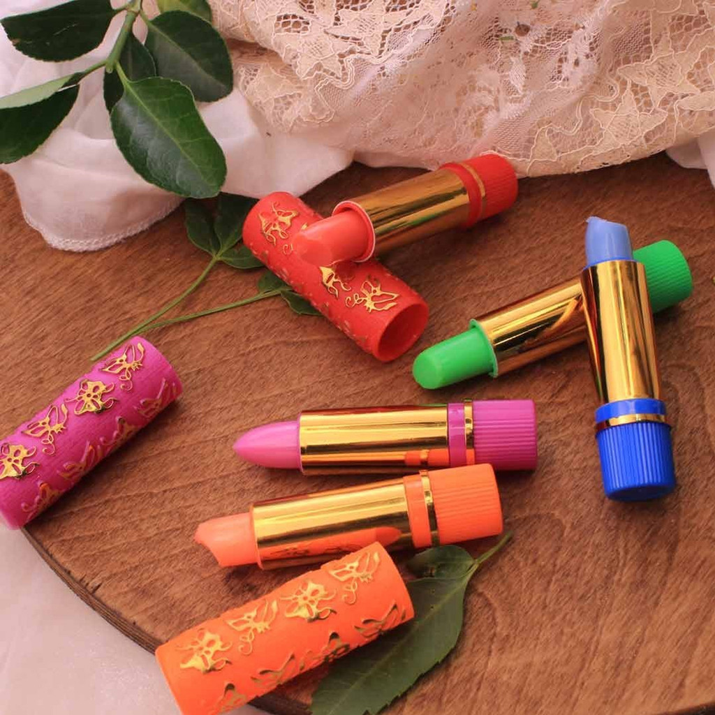 Imagem Kit 6 ou 12 Unidades Batom Mágico da Vovó | Longa Duração 24h Colorido