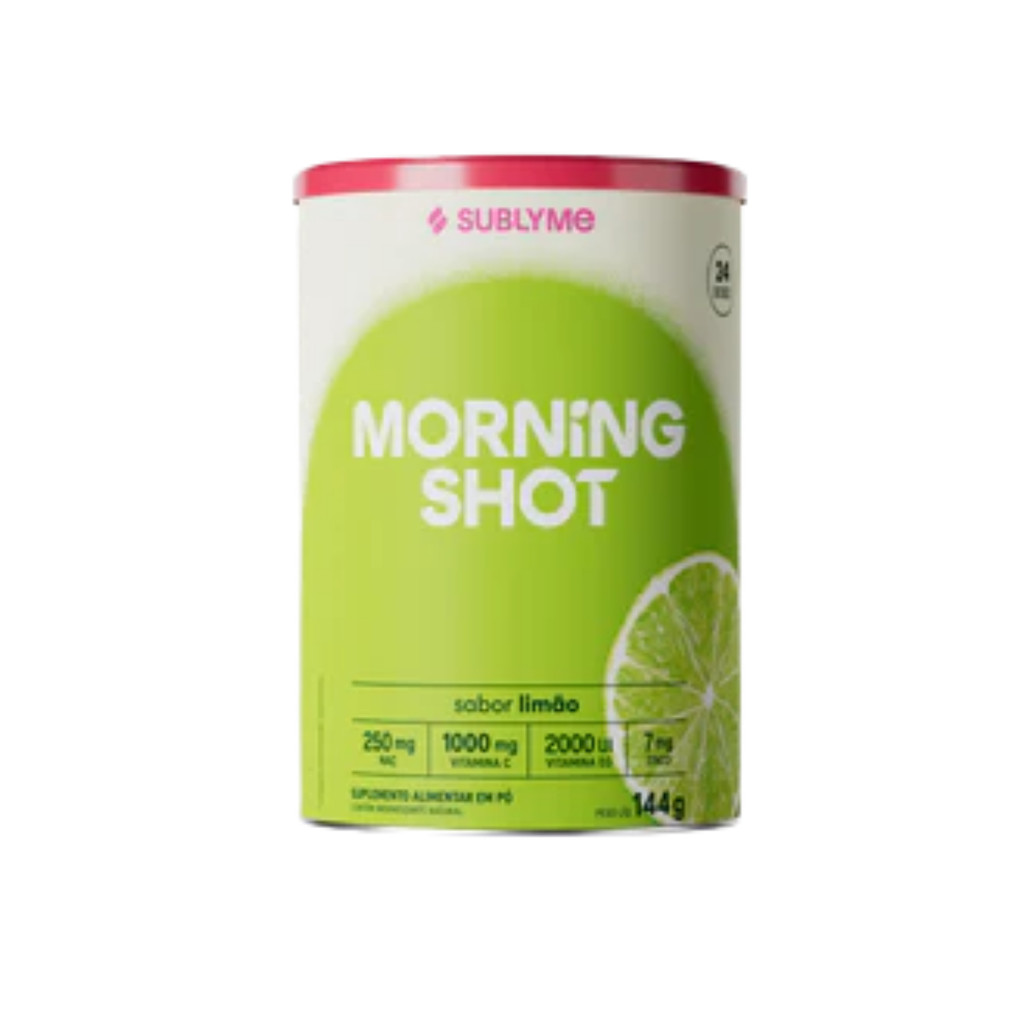 Morning Shot Limão 144g Sublyme