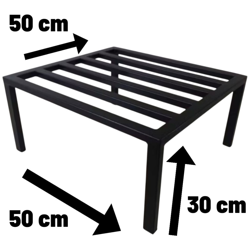 Suporte Indrustrial para Frigobar 50x50x30 cm – Design Moderno e Funcional Gourmet em Oferta na Shopee
