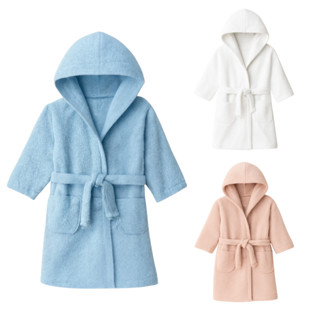 Roupão Infantil Menino Menina 100% Algodão Tipo Toalha Banho em Oferta na Shopee