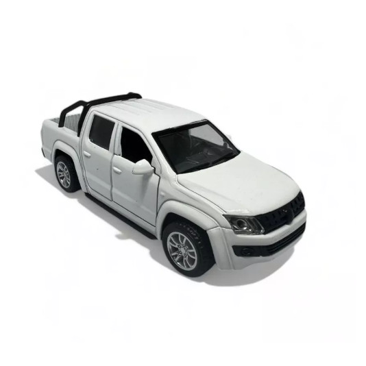 Miniatura Amarok Caminhonete Volkswagen Amarok 13cm – Toda de Metal com Portas que Abrem
