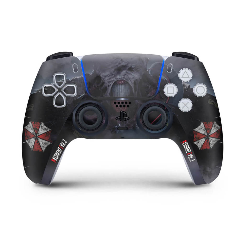 Skin PS5 Controle Playstation 5 Adesivo - Resident Evil 3 Remake
