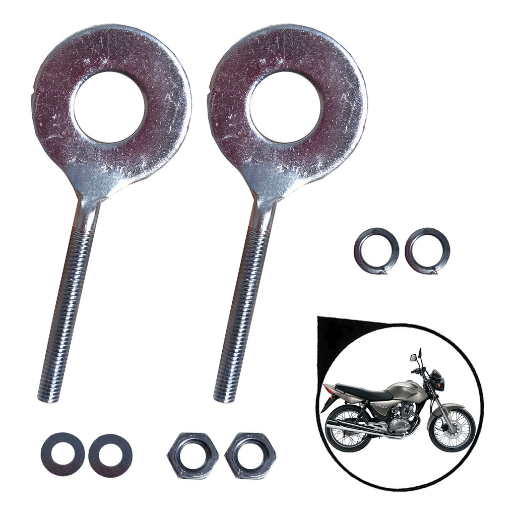 Kit Par Esticador Corrente CG 125 Titan 2000 2001 2002 2003 2004 Fan 2005 2006 2007 2008 em Oferta na Shopee