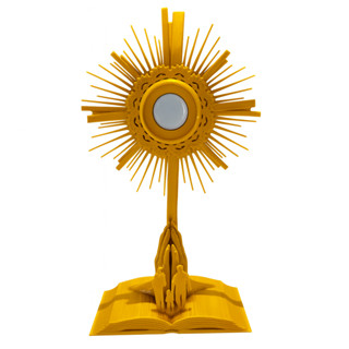 Ostensório Santíssimo Sacramento Lembrancinha 18cm em Oferta na Shopee