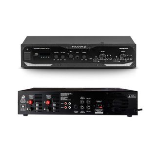 Amplificador Frahm Gr 5000 G5 Profissional Bt Cor Preto Potência de saída RMS 600 W