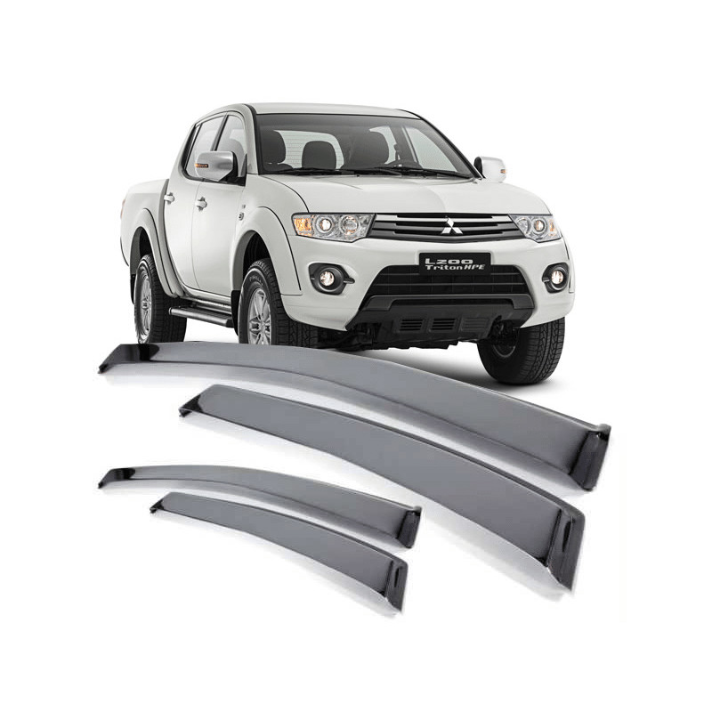 Calha de Chuva para L200 Triton 08/16 Fumê - MT3656