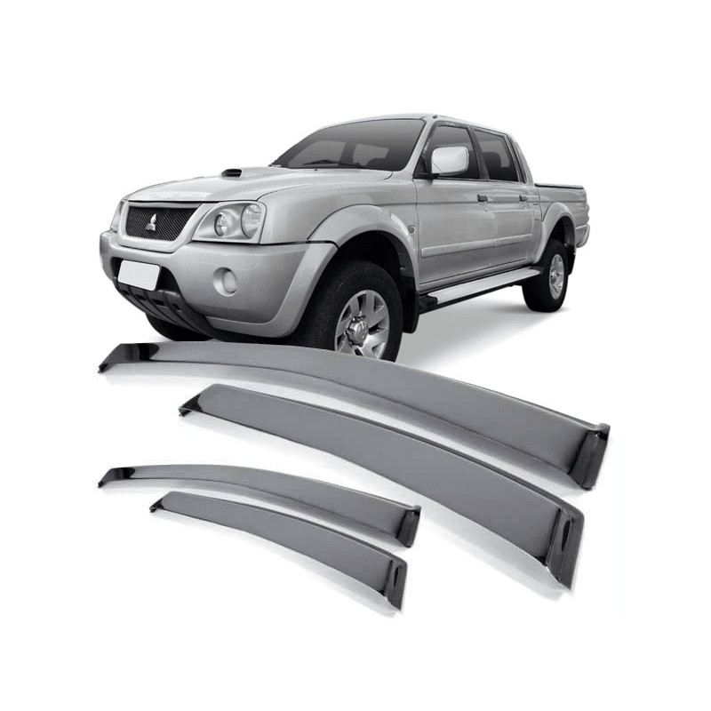 Calha de Chuva para L200 Triton Sport 08/16 Fumê - MT8055