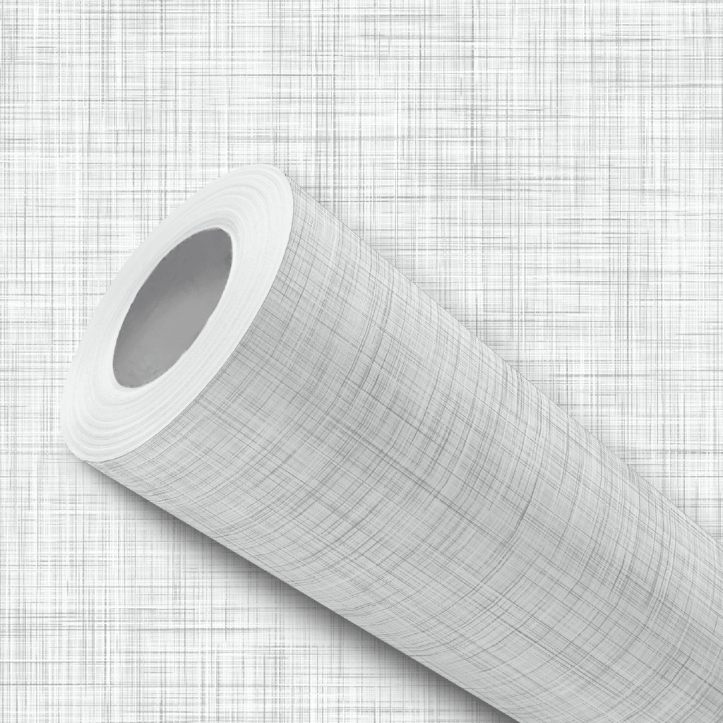 Papel de Parede Efeito Linho Cinza Claro Adesivo Fácil Aplicação em Oferta na Shopee