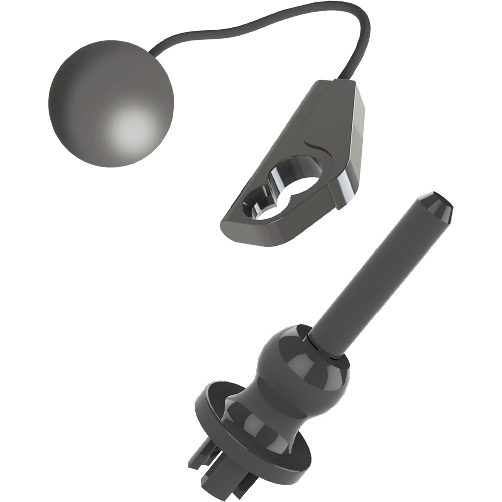 Kit 4 itens - Corda e pino Tampao porta-malas Parati 97-00 / Logus / Point