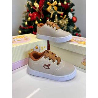 Tênis infantil baby cavalinho casual Sapatênis escolar Batizado super Leve linha Premium em Oferta na Shopee