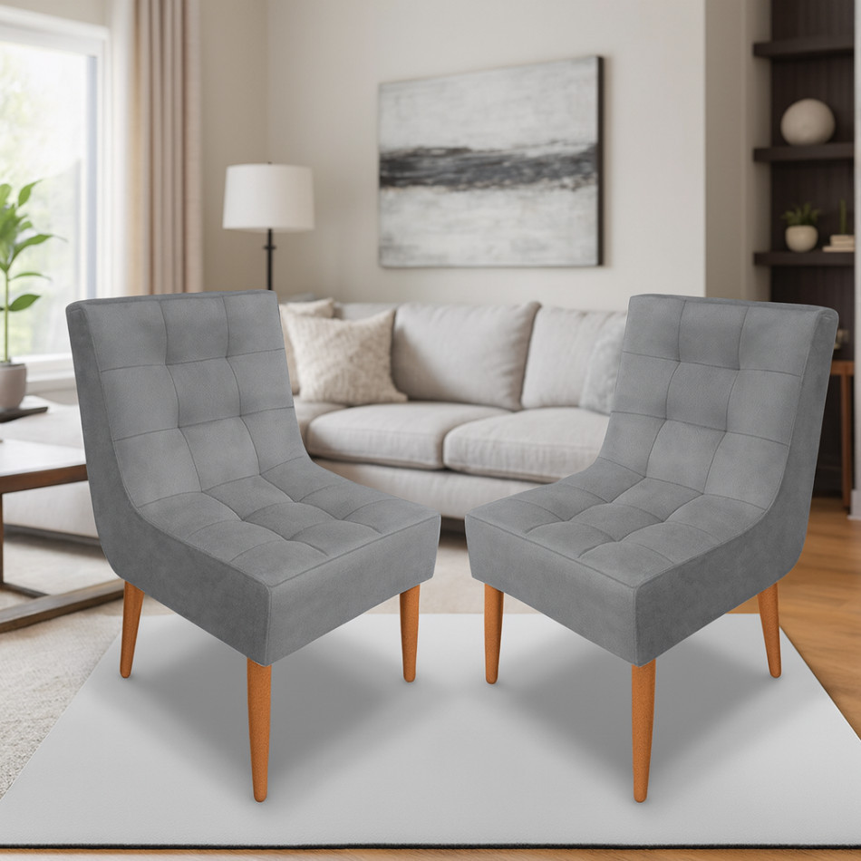 Kit Cadeira Trida | Conjunto Sala Jantar Escritório Recepção Mesa de Escritorio Madeira – GF MOVEIS