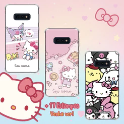 Capa Capinha para Samsung Galaxy S10E - Hello Kitty / Sanrio