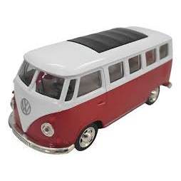 Carrinho Ferro Perua Volks Fricção Revender Brinquedo Decoração