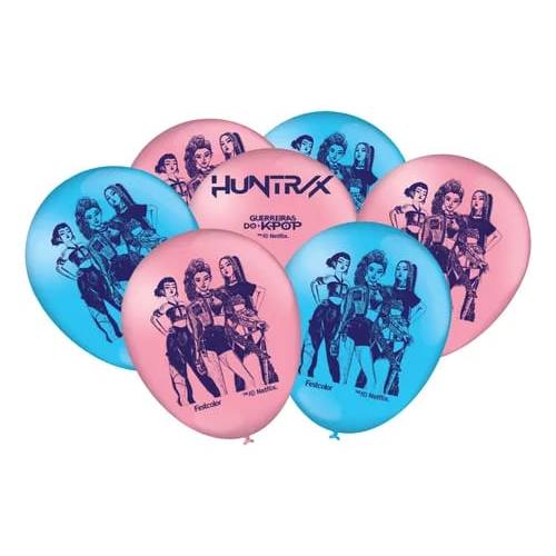 Bexiga Guerreiras Do K-pop N9 Balão Personagens Kpop 25 Unid