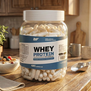 Whey Protein Isolado e Concentrado 480 Unidades Suplemento para Recuperação Muscular em Oferta na Shopee