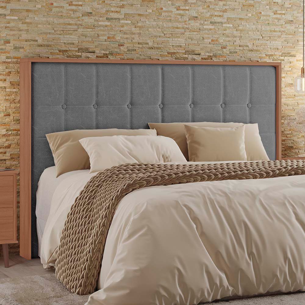 Cabeceira Priscila King Acolchoada 100% MDF Tuboarte