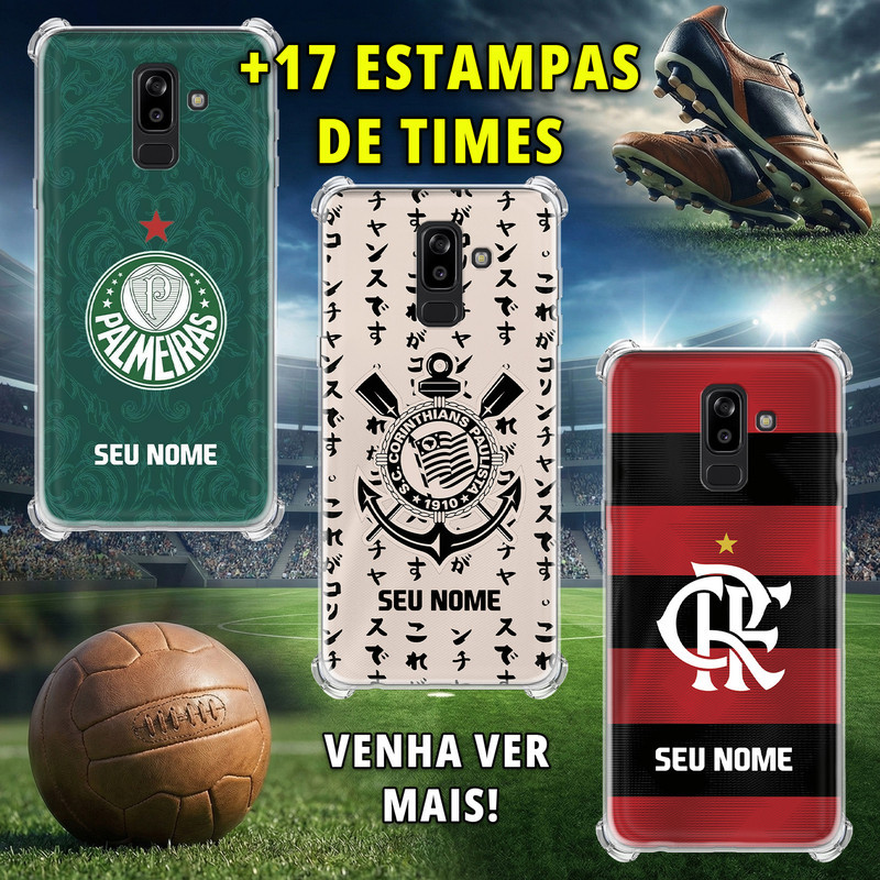 Capa Capinha para Samsung Galaxy J8 - Times Brasileiros