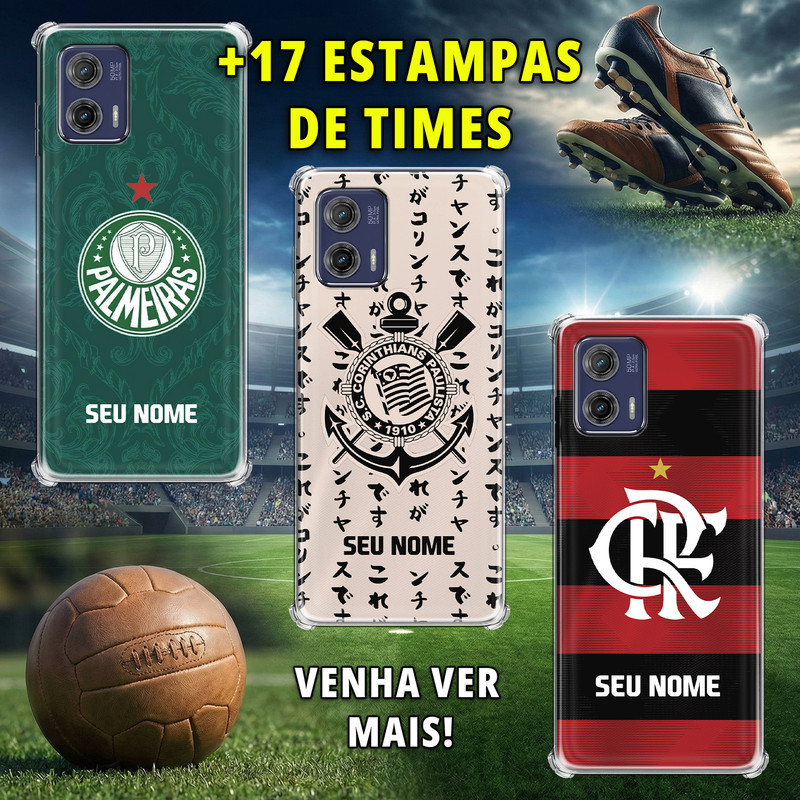 Capa Capinha para Motorola Moto G73 - Times Brasileiros