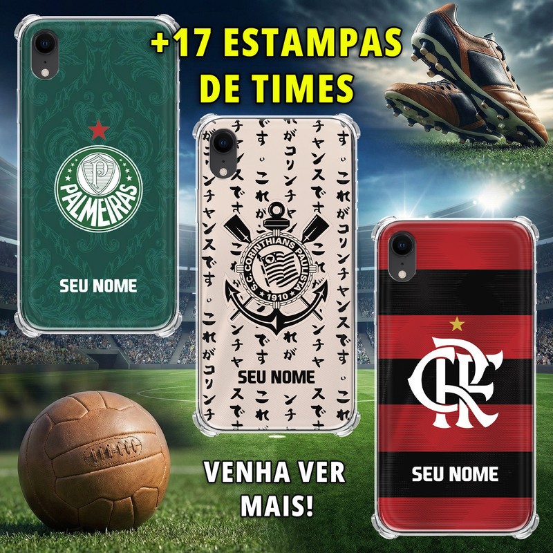 Capa Capinha para iPhone XR - Times Brasileiros