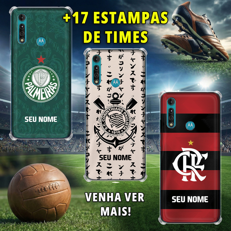 Capa Capinha - Motorola Moto G8 Power Lite - Times Brasileiros em Oferta na Shopee