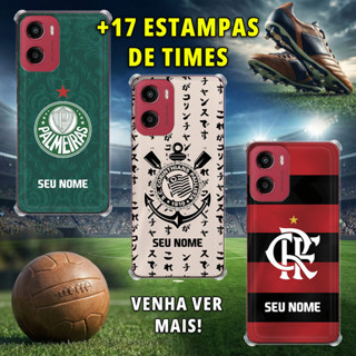 Capa Capinha - Motorola Moto G05 - Times Brasileiros em Oferta na Shopee