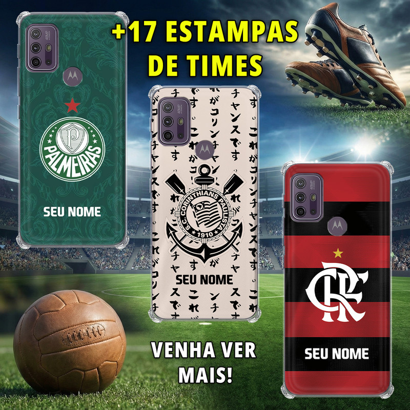 Capa Capinha para Motorola Moto G10 - Times Brasileiros