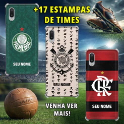 Capa Capinha para Samsung Galaxy A02 - Times Brasileiros